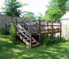 Planted decking